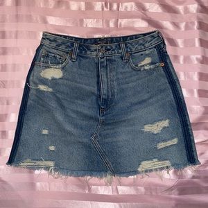 💗Abercrombie&Fitch denim skirt💗